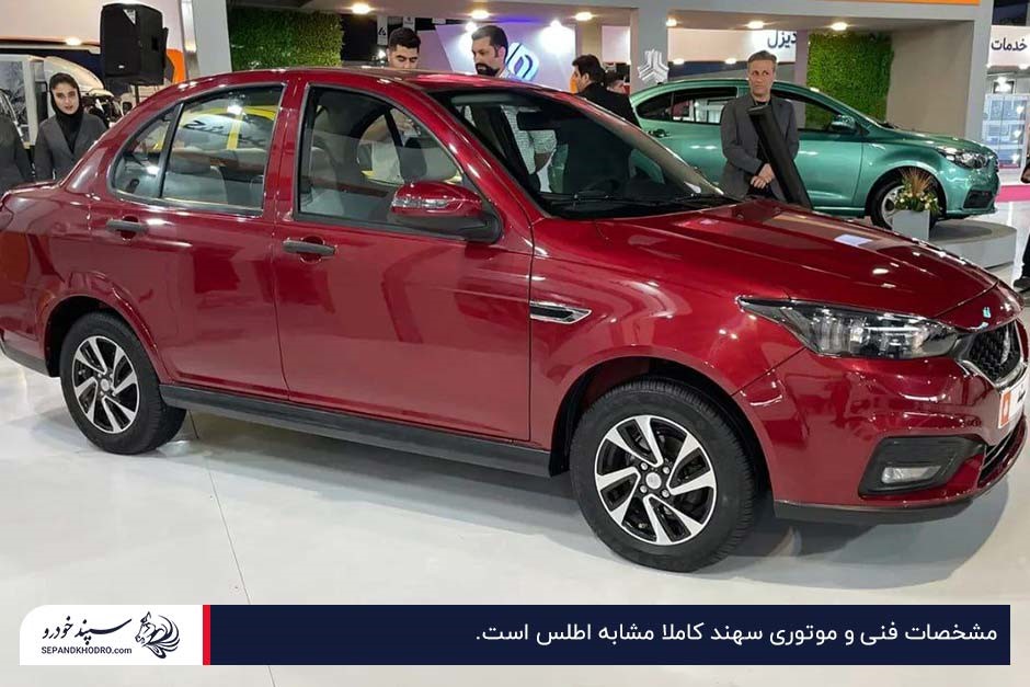 شباهت مشخصات فنی و موتوری سهند و سایپا