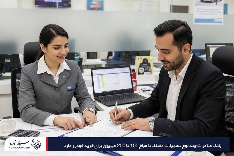 توضیح دقیق جزئیات وام خرید خودرو بانک صادرات